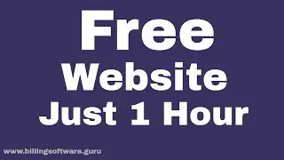How to Make Website with Free Hosting Unlimited Data on Google Blogger Live Guide Video.