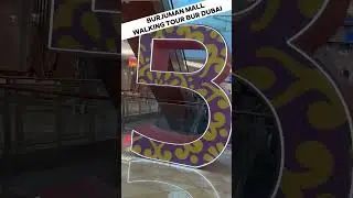 Walking Tour - Burjuman Mall in Bur Dubai - #dubai #sharjah