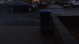 Putting the blue bin out Monday 12.01.26