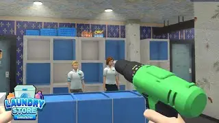 Maxed Tools As We Work Towards New Level ~ Laundry Store Simulator