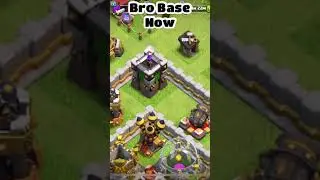 When bro upgrade it&rsquo;s clashofclan rush base to max level in 1 day 😱😱🔥#shorts #clashofclans