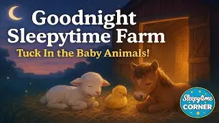 🐮 Goodnight Sleepytime Farm &ndash; Tuck In the Baby Animals! | Bedtime Story for Kids | Sleepytime Corner