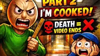 Mosquitoes are giving me problems in baldis basics no death challenge part 2