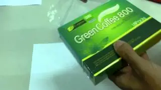 Leptin Green Coffee 800 - зеленый кофе для похудения.