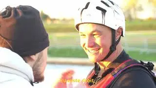 TRISTAN essaye le KAYAK