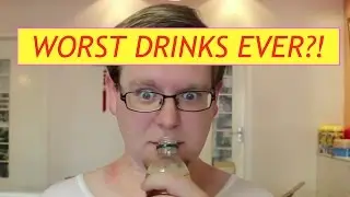 Top 5 Worst Drinks in the World? (In China) | Horrible Drinks Challenge | American in China