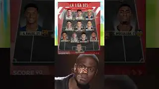 La Liga - Best Under 21 XI🪄👶#shorts #shortsfeed