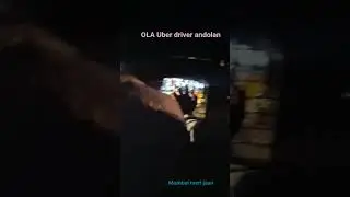 30 September 2025 azad maidan Ola uber driver andolan @guptavlogmumbai