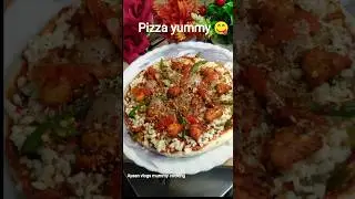 pizza recipe without oven #shortsviral #food #shortvideo #indianfood #fhiscurry #recipe #pizza