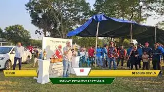 DESOLON DEVILS vs CRIC HEALERS Live Cricket Match | Renata Kashor Premier League 2025 Live - New Fie