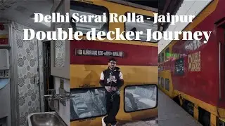 Pehli Baar dekha Double Decker 😳. Delhi to Jaipur . 