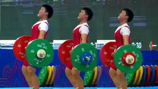 Song Kuk Hyang (63) - 91kg, 94kg, & 96kg Snatches @ 2017 Asian Youth Championships