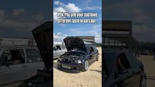 What better way to bond than a passion for fast vehicles? 🍀 #bmw #ford #supercharged #fast #turbo