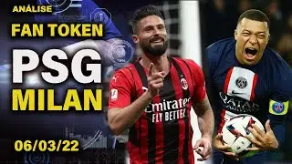 Fan Tokens - Paris Saint Germain (PSG) - Milan (ACM) - 06-03-23 - #fantokens #bitcoin