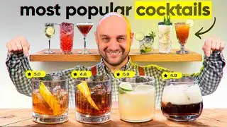 Top 10 Most Popular Cocktails 2026🍸 Twists, Histories & Recipes