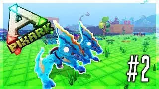 I'M HOSTING A PIXARK SERVER!! - PixARK #2