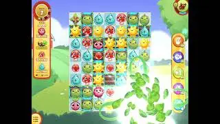 2 Bugs blocked by Red Mushrooms in Ice Cubes in Level 2418 #Farm Heroes Saga 2025 08 05 13 36 37