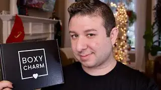 BOXYLUXE DECEMBER UNBOXING! FULL REVEAL AND REVIEW OF THE LUXE BOXYCHARM BOX | Brett Guy Glam