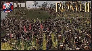 NEW WORLD MOD!!!!  AMAZONIANS VICIOUS ATTACK WITH A SOLID ALLY!!!!!!   ROME 2 SIEGE