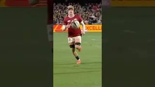 Henry Pollock scores his first try for the ​⁠@britishandirishlions 🦁 #englandrugby #rugby