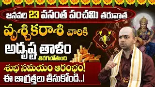వృశ్చిక రాశి 2026 డిసెంబర్ ఫలితాలు |2026 January Vruschika Rasi Phalalu | Scorpio Horoscope 2026