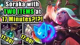Soraka Getting Two Items Early Means a FASTER WIN!!! | Diamond Support | Patch 14.20