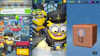 Minion Rush Endless Run Collecting Robonanas Prison Run#731 @De_Epic