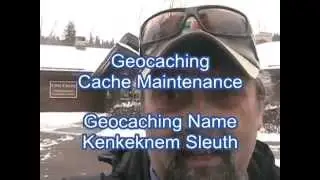 Geocache Maintenance Fish Creek Park