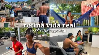 MINHA ROTINA VIDA REAL | Rotina dona de casa, vida morando junto, aproveitando o final de semana