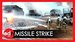 Missile Strike Destroys Syrian Oil Facility Used by Turkish-Backed Forces