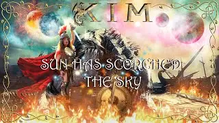 ⚔️ KIM SONG TEASER for the SUN HAS SCORCHED THE SKY #Celticmetal #Fantasy Kim Andrews