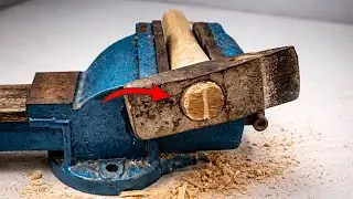 Amazing hammer handle making technique that you've probably never seen #diy #hammer