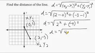 The Distance Formula Examples