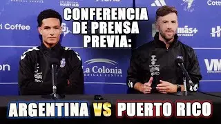 Conferencia de Prensa Completa Puerto Rico | previa Argentina | Leandro Antonetti y Charlie Trout