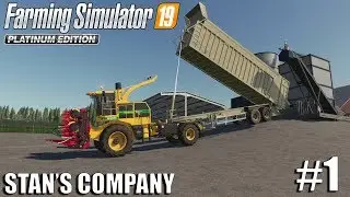 Cutting Silage | Stan's Company | Geiselsberg | FS19 | Farming Simulator 19 | Timelapse #1