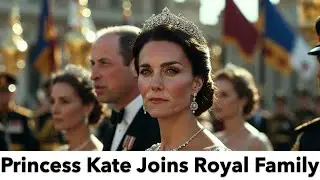 Princess Kate Joins Royal Family for Qatar Emir&rsquo;s Arrival Ceremony ||  Emotional Stories ||