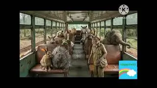 Animal Bus Travel made by Ai for kids