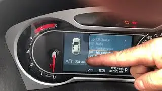 Ford Mondeo 2010, автоматическая коробка передач, процедура сброса сервисного обслуживания масла