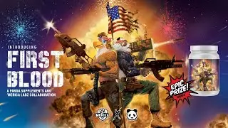 Merica Labz x Panda Supps First Blood