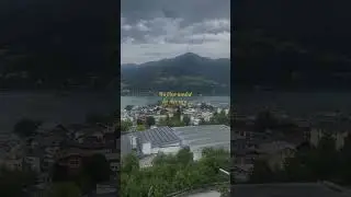 The view of Zell Am See in Austria 🇦🇹