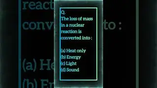 //Comment Answer//#physics#mcq#comment#answer#education#explore#science#nuclear#mass#reaction#shorts