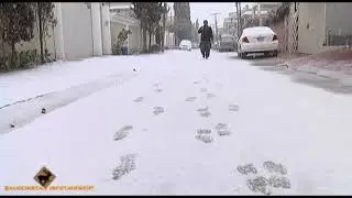 first snowfall of 2020 Quetta Balochistan