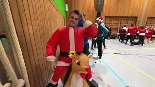 10 km Nikolauslauf im Full-Body-Suit | Vlog