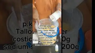 Yanda ake hada sabulun wanki maikyau da inganci #soap #soapcutting #diy #foryou