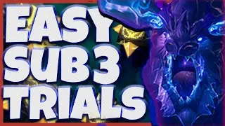 Dauntless Boreus trials - EASIEST sub 3 build and guide