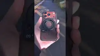Подставка Aulumu G09 360 на Aulumu A17 Rugged на iPhone 17 Pro цвета Cosmic Orange!