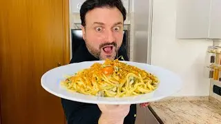 Espaguetis con Anchoas Fresca