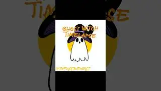 🖤💛Ghost Witch Timelapse🧡💜     #timelapse #art #drawing #ghost #speedpaint #draw