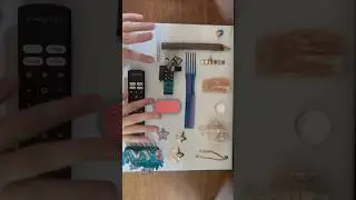 ASMR fidget board #asmr #fidgetboard #tapping #clicking #upcloseasmr #oddlysatisfying #asmrtriggers