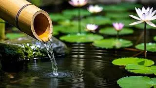 Moaning sound | Relaxing music & bamboo fountain sounds to help you sleep soundly, calm,healing,spa